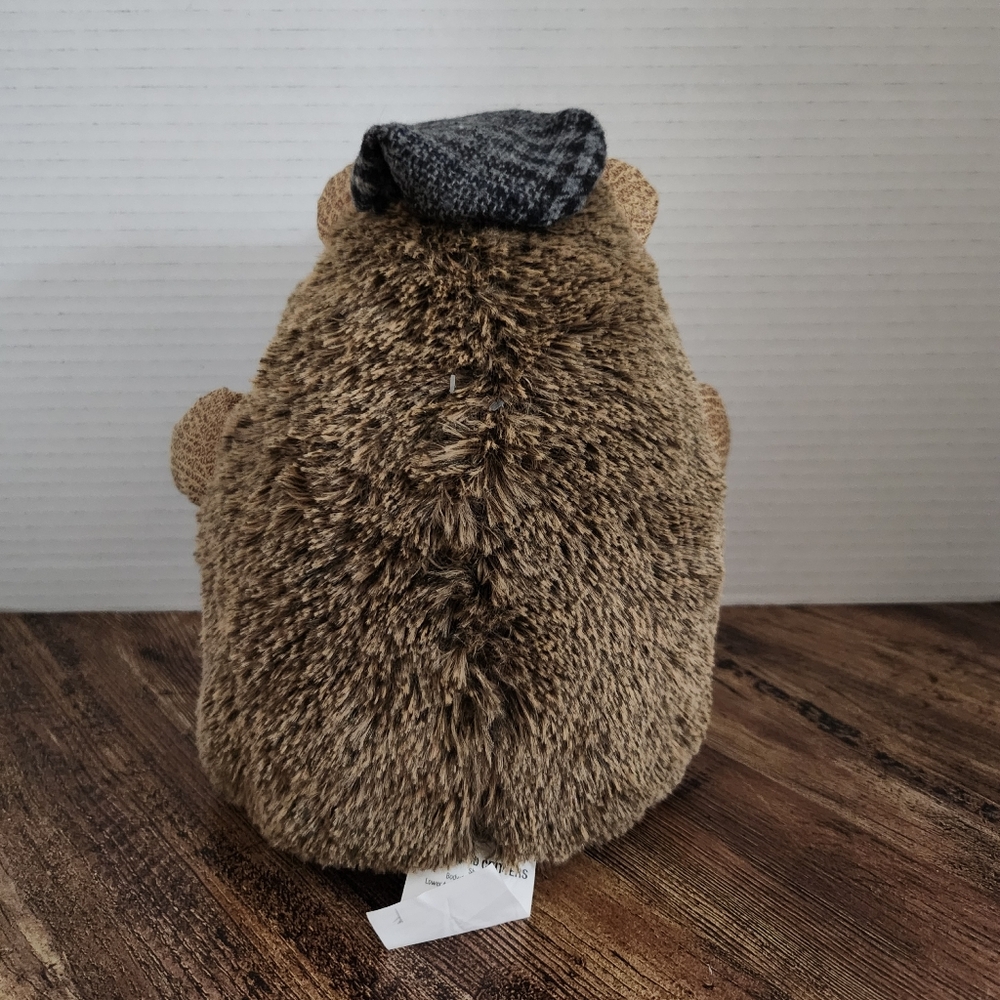 Hedgehog Weighted Plush Figure - Picture 3 of 4